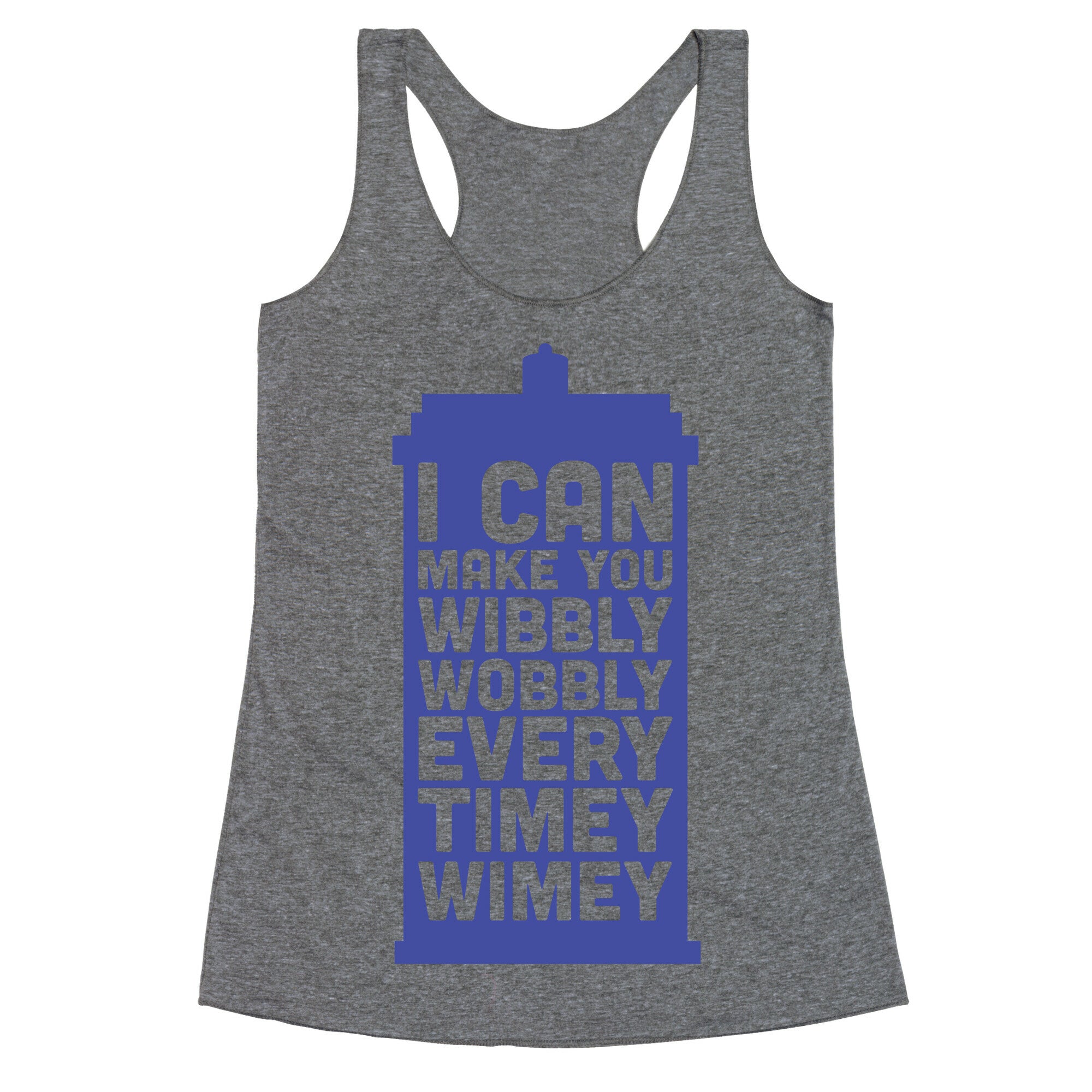 Every Timey Wimey Tank Racerback Tank